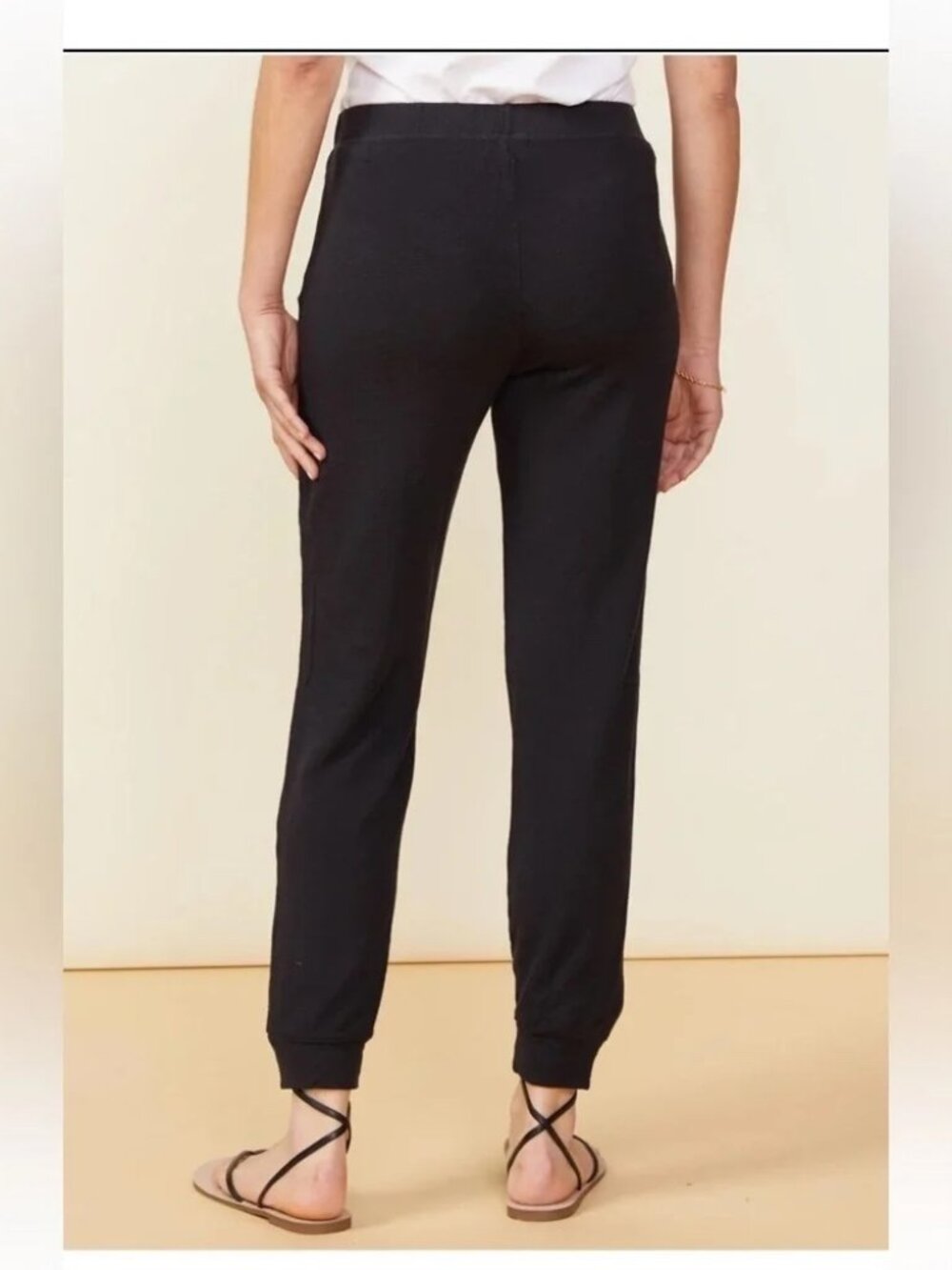 Monrow Classic Supersoft Black Joggers XS - Picture 6 of 7